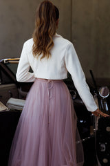 Tres Jolie Crop Jacket White