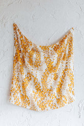 Sundaze Square Scarf Botanic Yellow